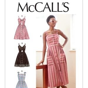 M7950 McCall's Sewing Pattern Misses' Dresses SIZES 6-14